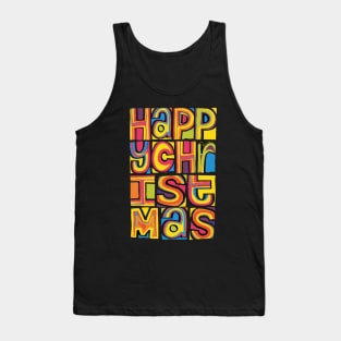 Happy Christmas 'Happy Mondays' Inspired Design Tank Top